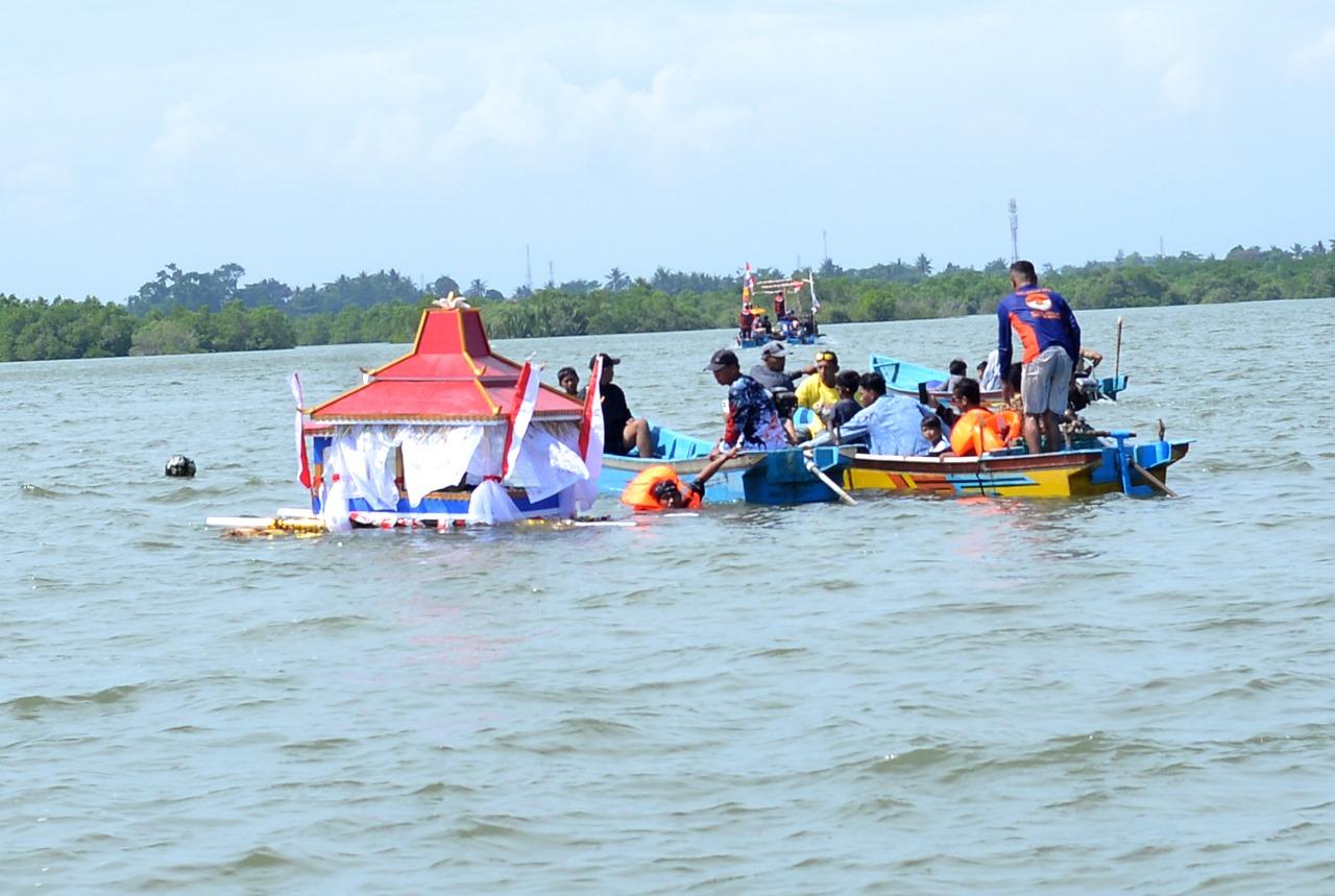 Kelompok Masyarakat di Kabupaten Cilacap yang melaksanakan Sedekah Bumi