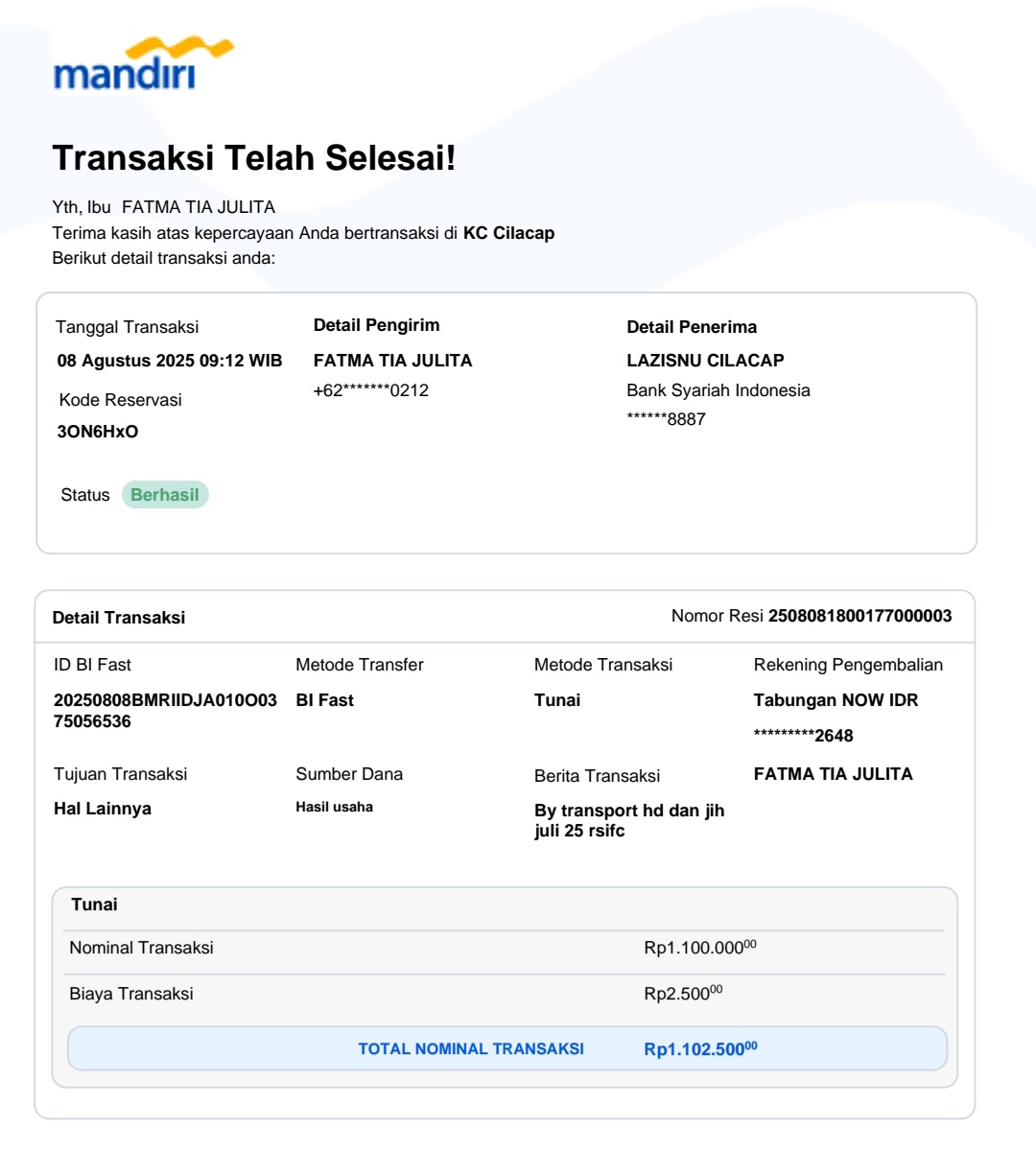 Pasien Haemodialisa di Kab. Cilacap