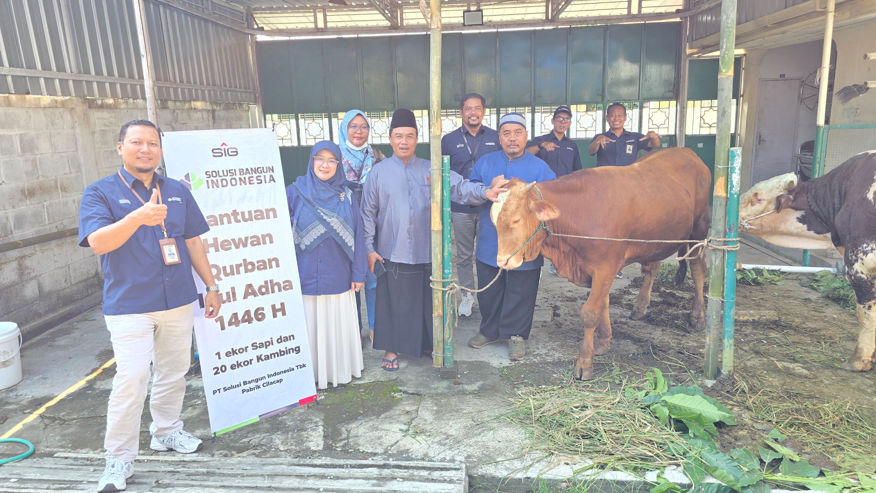 Dukungan Ketahanan Pangan berupa beras, sembako, santunan anak yatim dan hewan qurban menjelang Hari Raya Idul Fitri dan Idul Adha, serta dukungan kegiatan Tarhim Ramadhan.