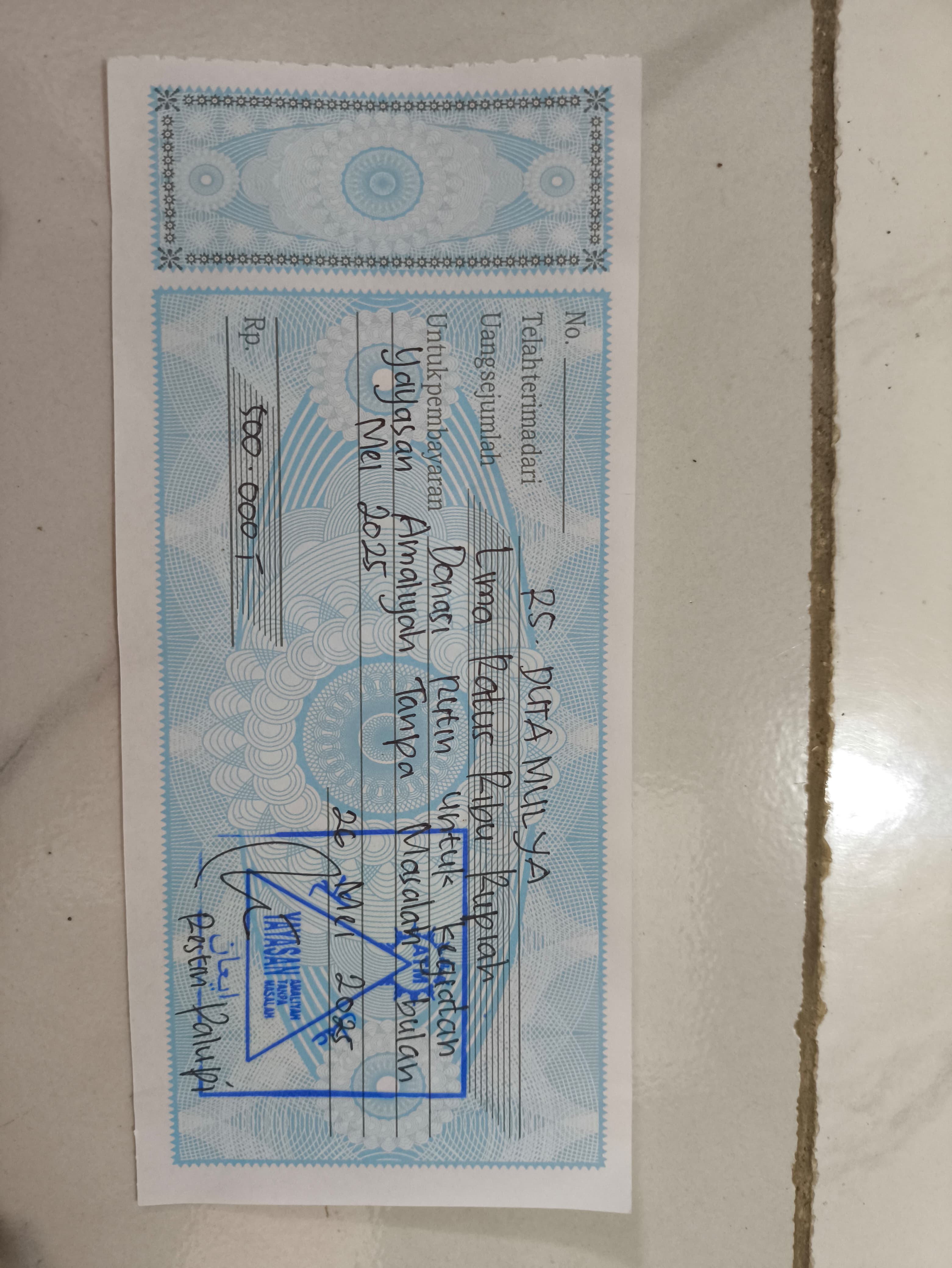 Yayasan Amaliyah Tanpa Masalah