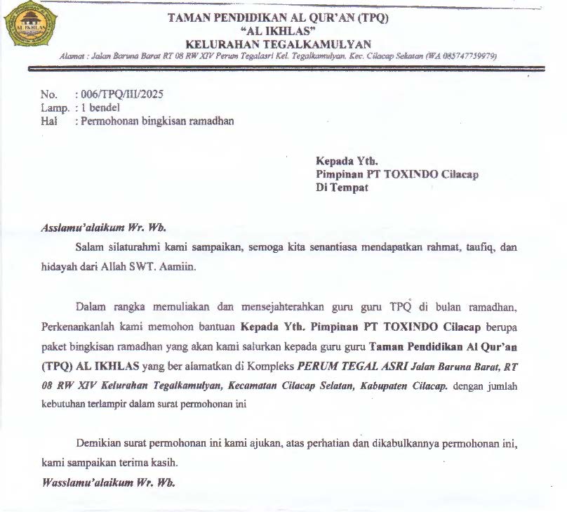 Taman Pendidikan Al Qur'an 