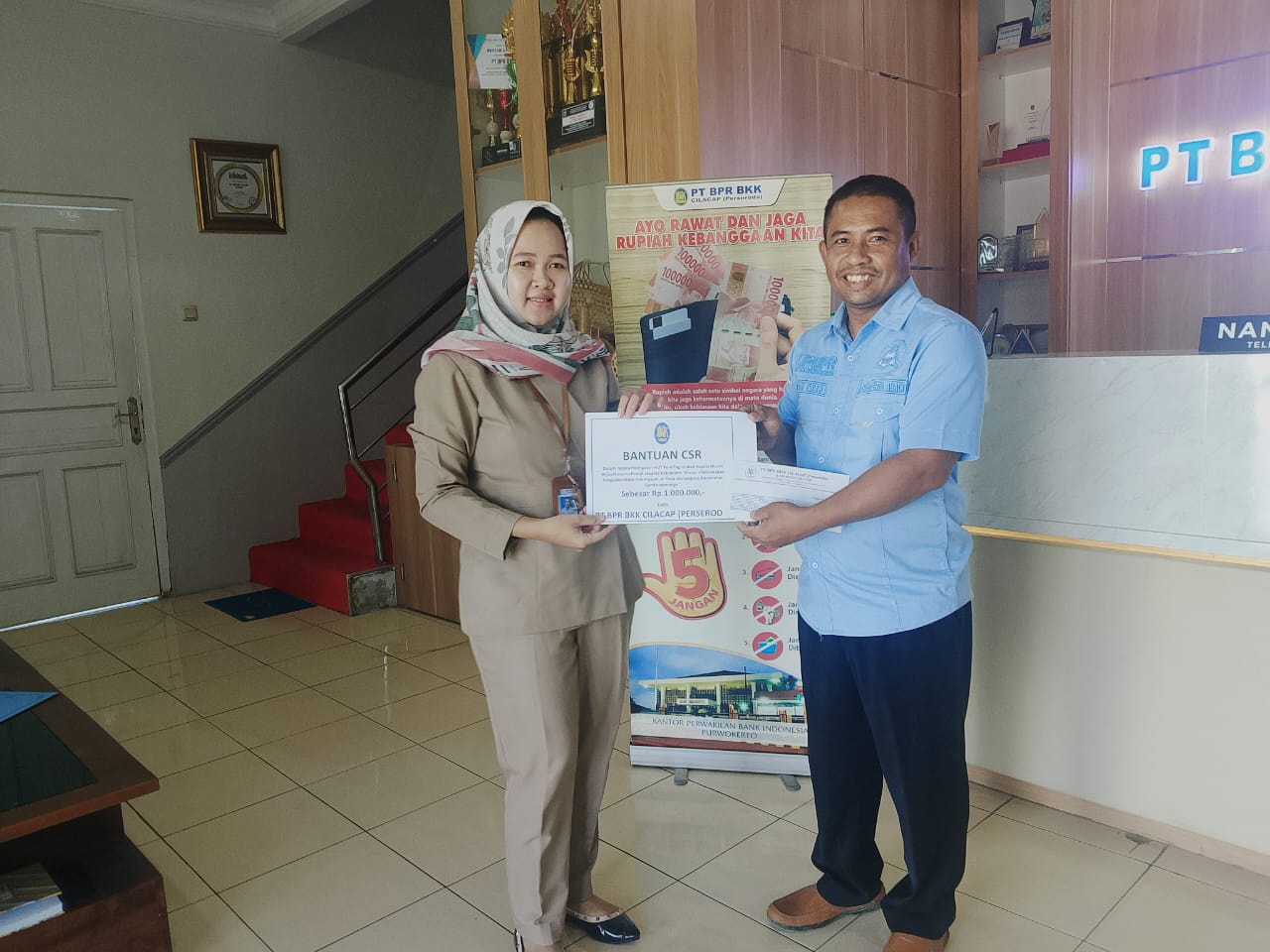 Paguyuban Kepala Dusun Wijaya Kusuma Peduli Sesama Kabupaten Cilacap di Desa Gintungreja Kecamatan Gandrungmangu