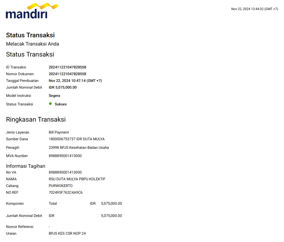 Masyarakat sekitar yang tinggal di RSU Duta Mulya Majenang 