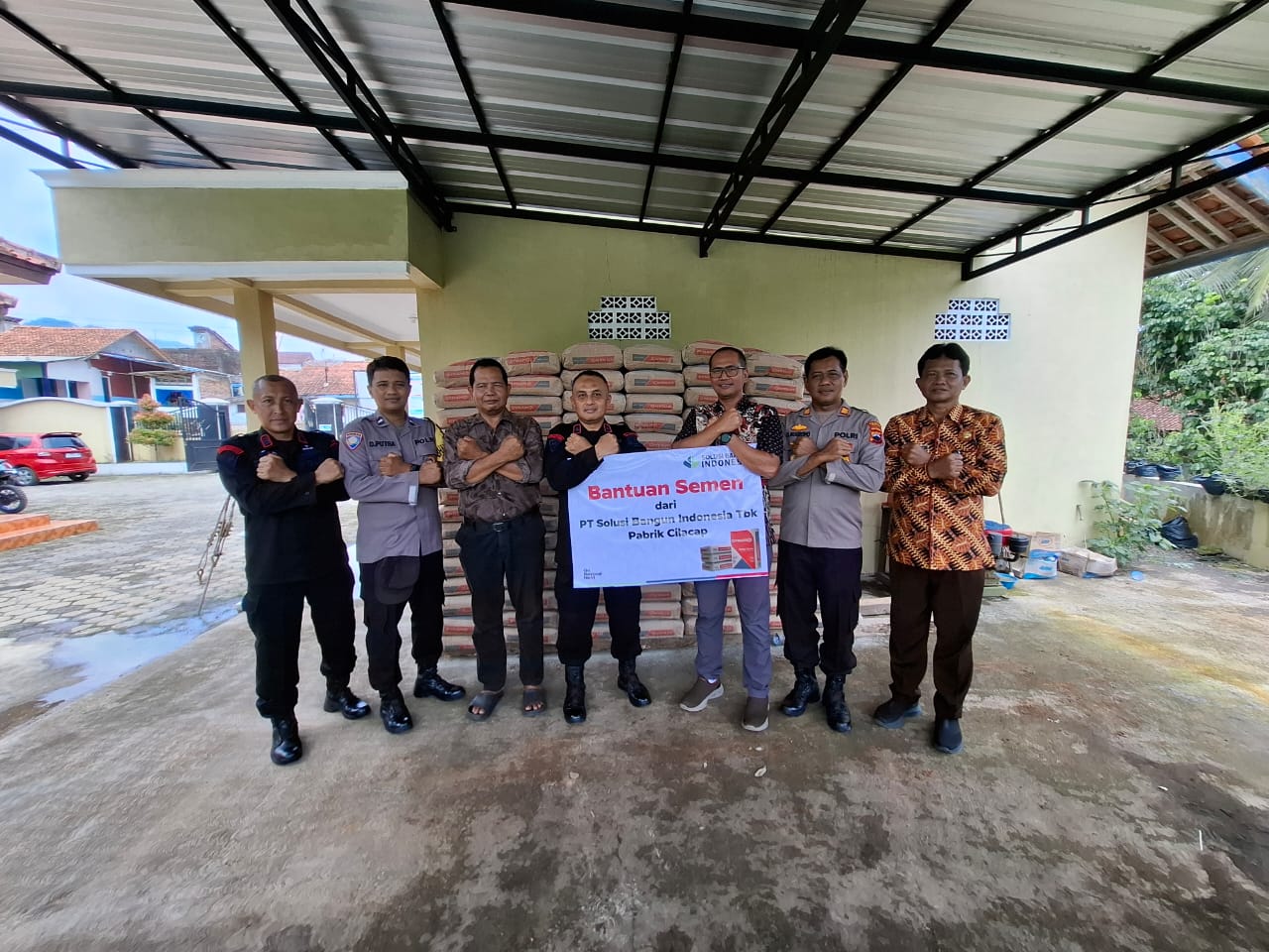 Monumen Brimob di Desa Boja, Kecamatan Majenang, Cilacap