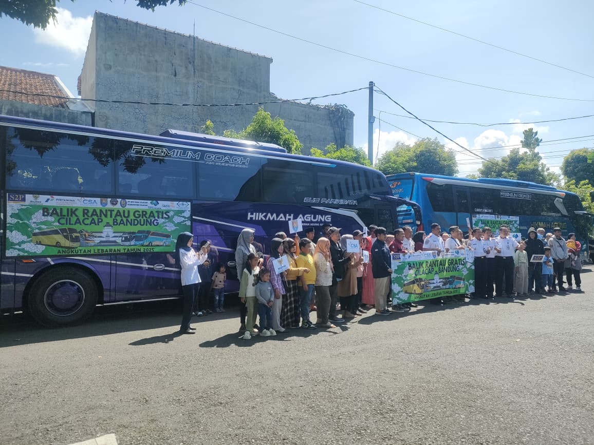 Masyarakat melalui Dinas Perhubungan Kabupaten Cilacap