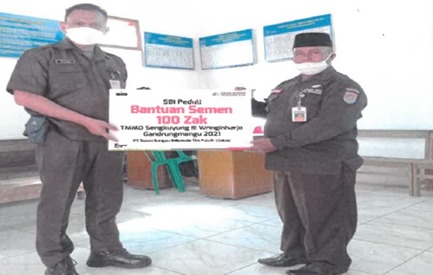 Semen TMMD III Desa Wringinharjo, Gandrungmangu