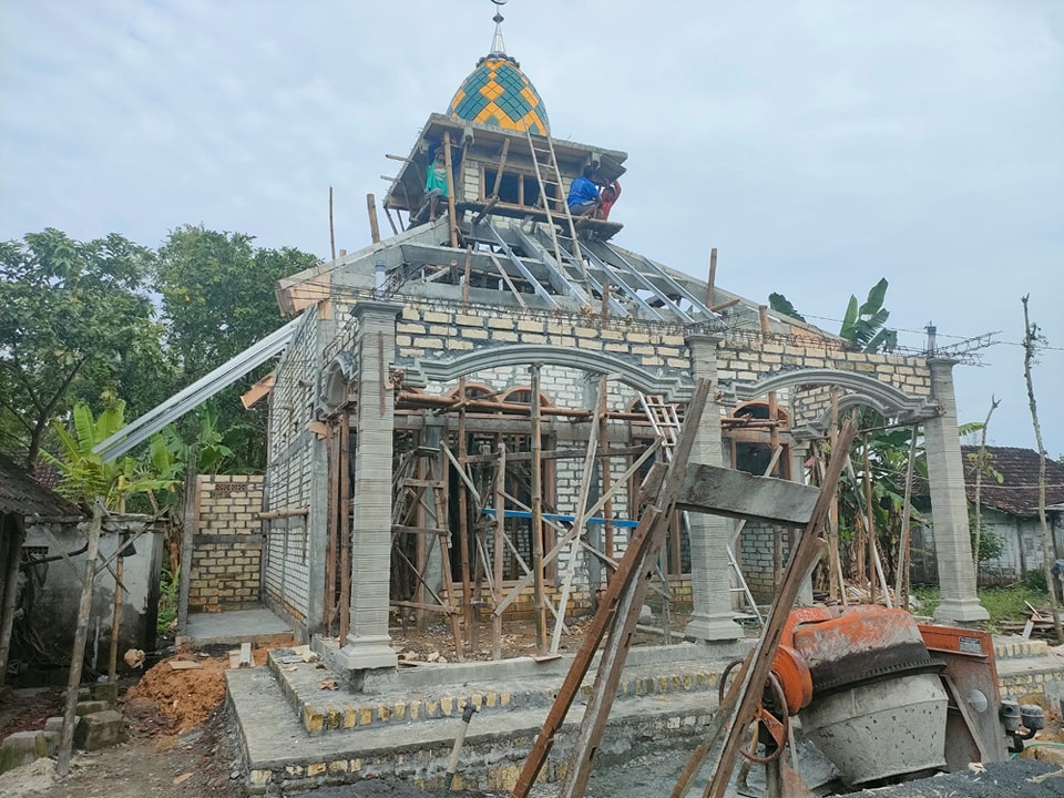 Mushola di Desa Gunungreja, Kecamatan Sidareja