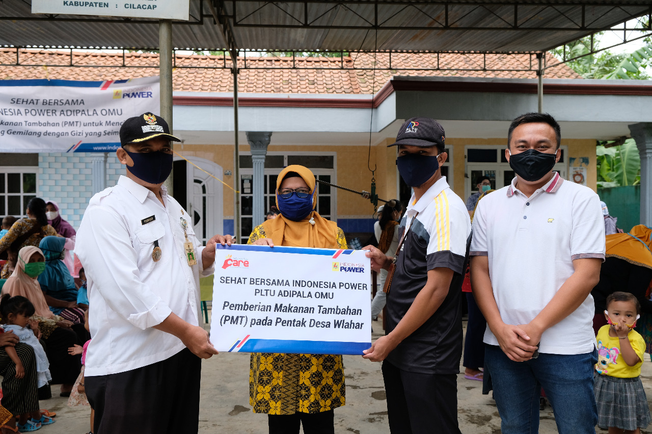 Partisipasi bantuan PMT (Pemberian Makanan Tambahan) Untuk acara Posyandu Serentak