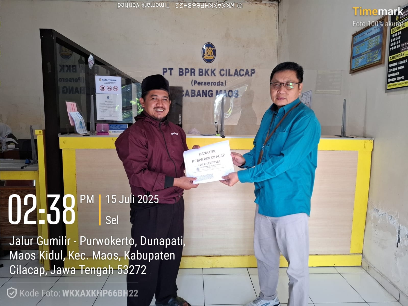 Panitia Kegiatan Maulid Akbar Nabi Muhammad SAW Desa Kalijaran Kecamatan Maos Tahun 2025