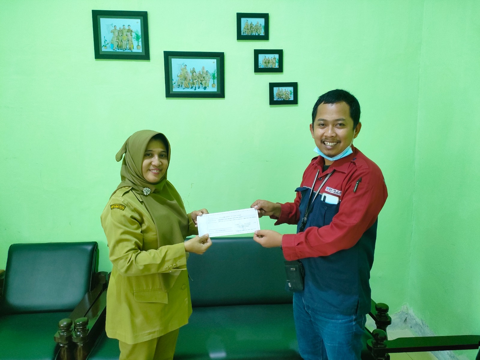 Pekerja Bukan Penerima Upah (PBPU) Kolektif Kabupaten Cilacap melalui Disnakerin Kab. Cilacap