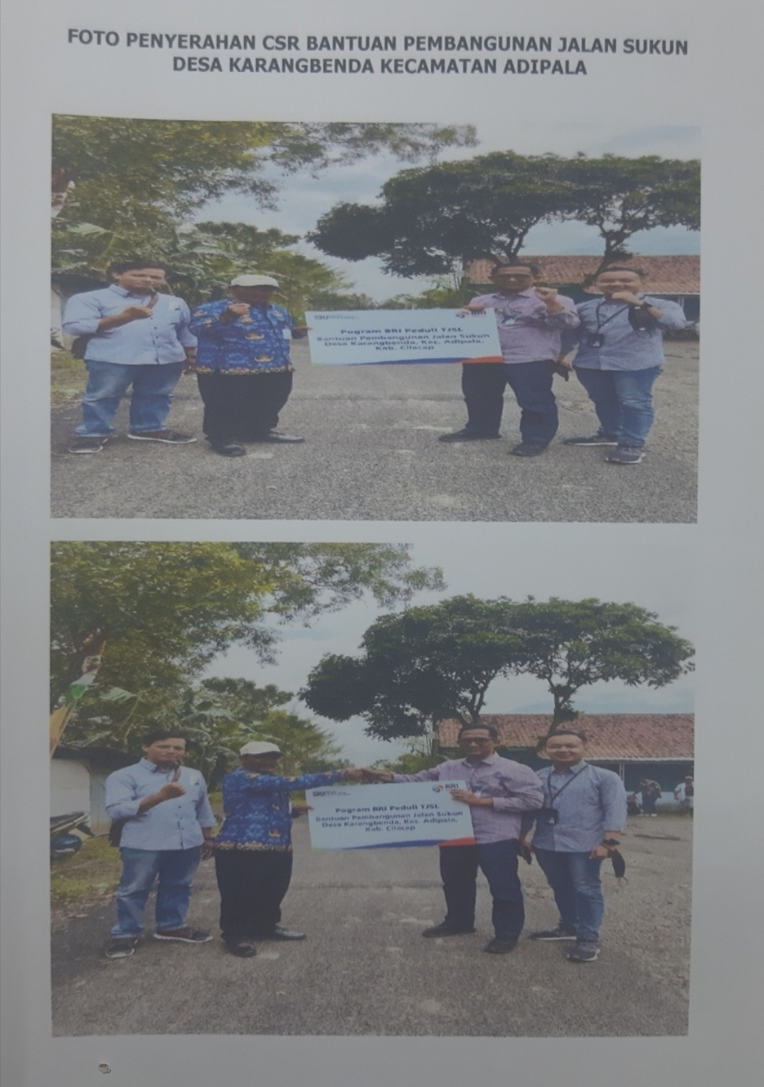 Desa Karang Benda Kecamatan Adipala Kabupaten Cilacap