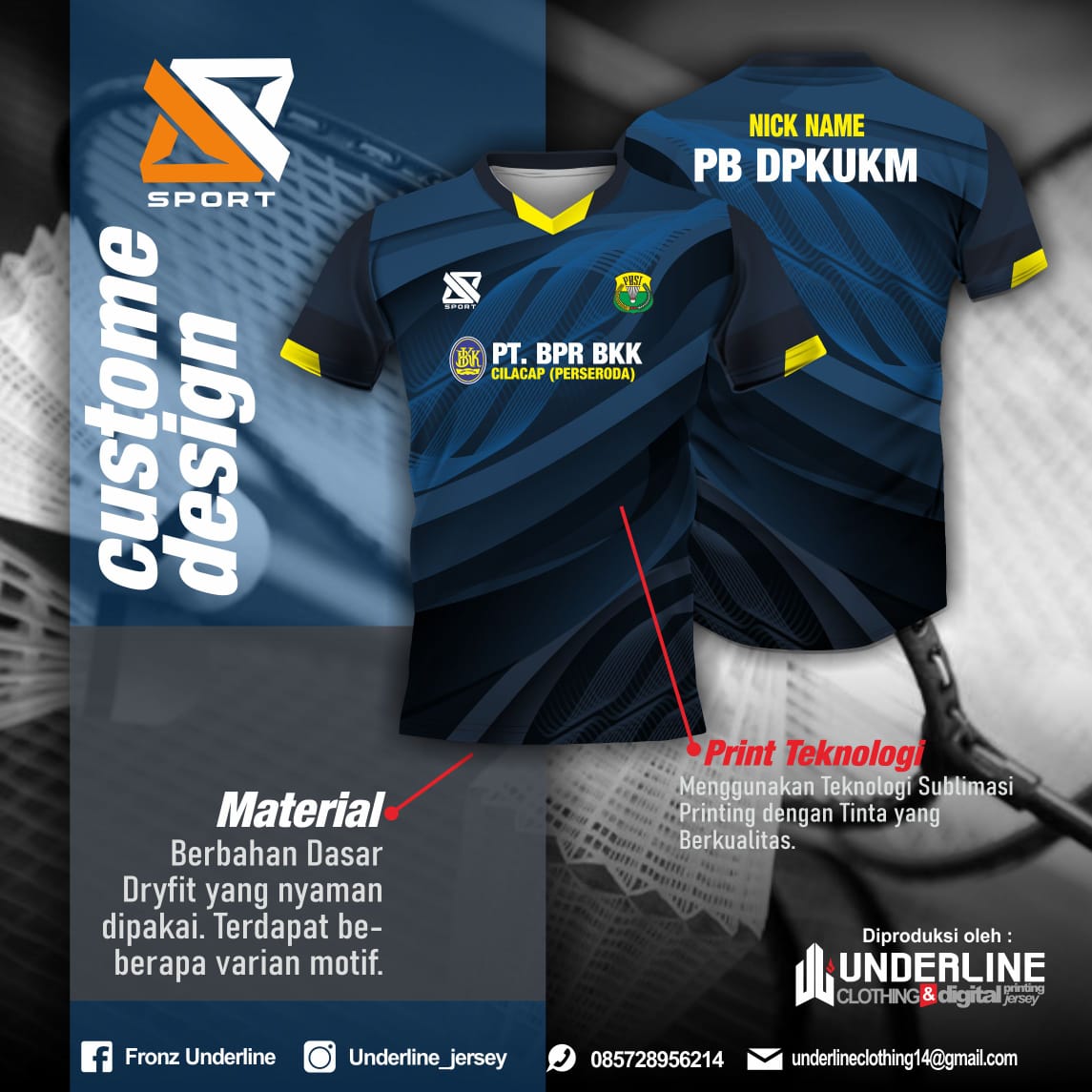 Bantuan Kaos Team DPKUKM