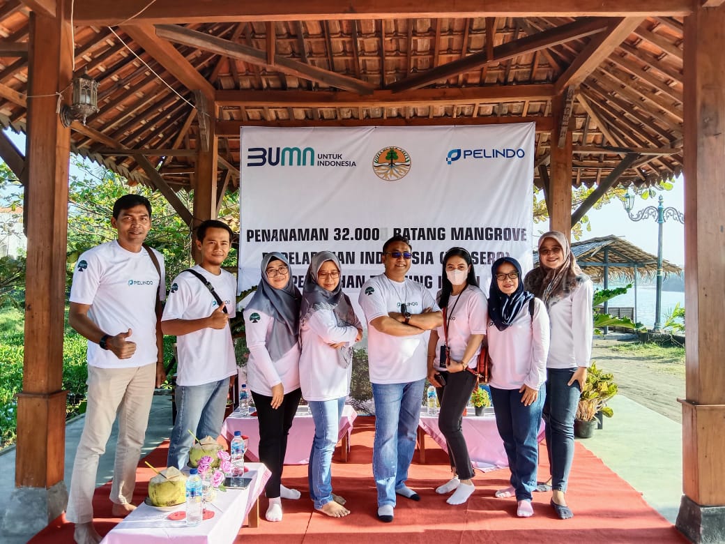 Penanaman 32.000 Batang Mangrove Desa Bunton, Adipala