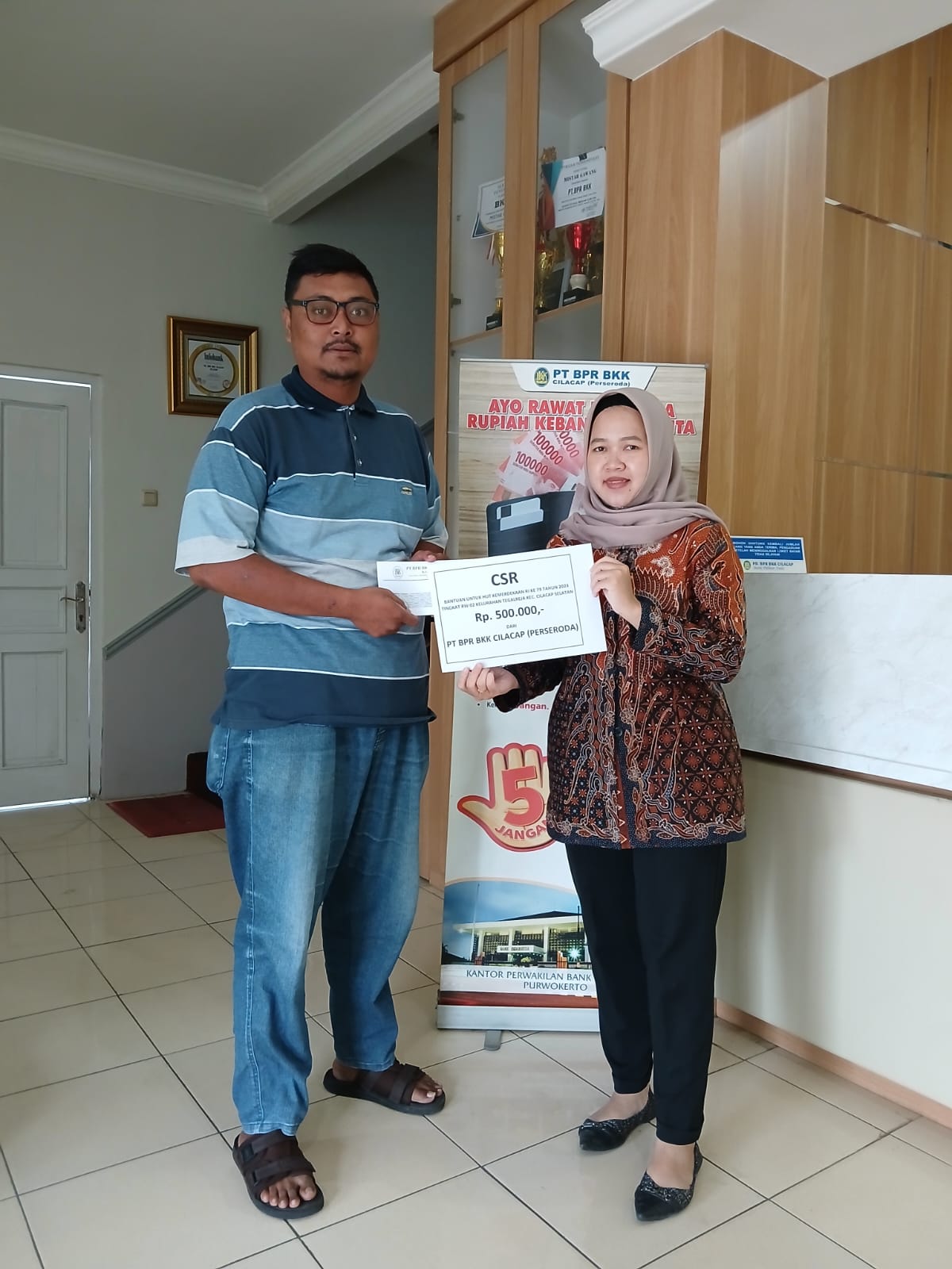 Panitia acara HUT RI Ke-79 Tahun 2024 RW 02Kelurahan Tegalreja Cilacap Selatan