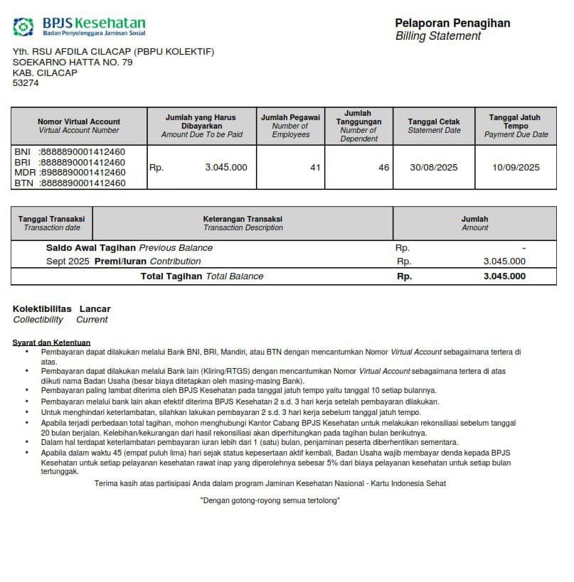 Masyarakat kurang mampu di sekitar RSU Afdila Cilacap