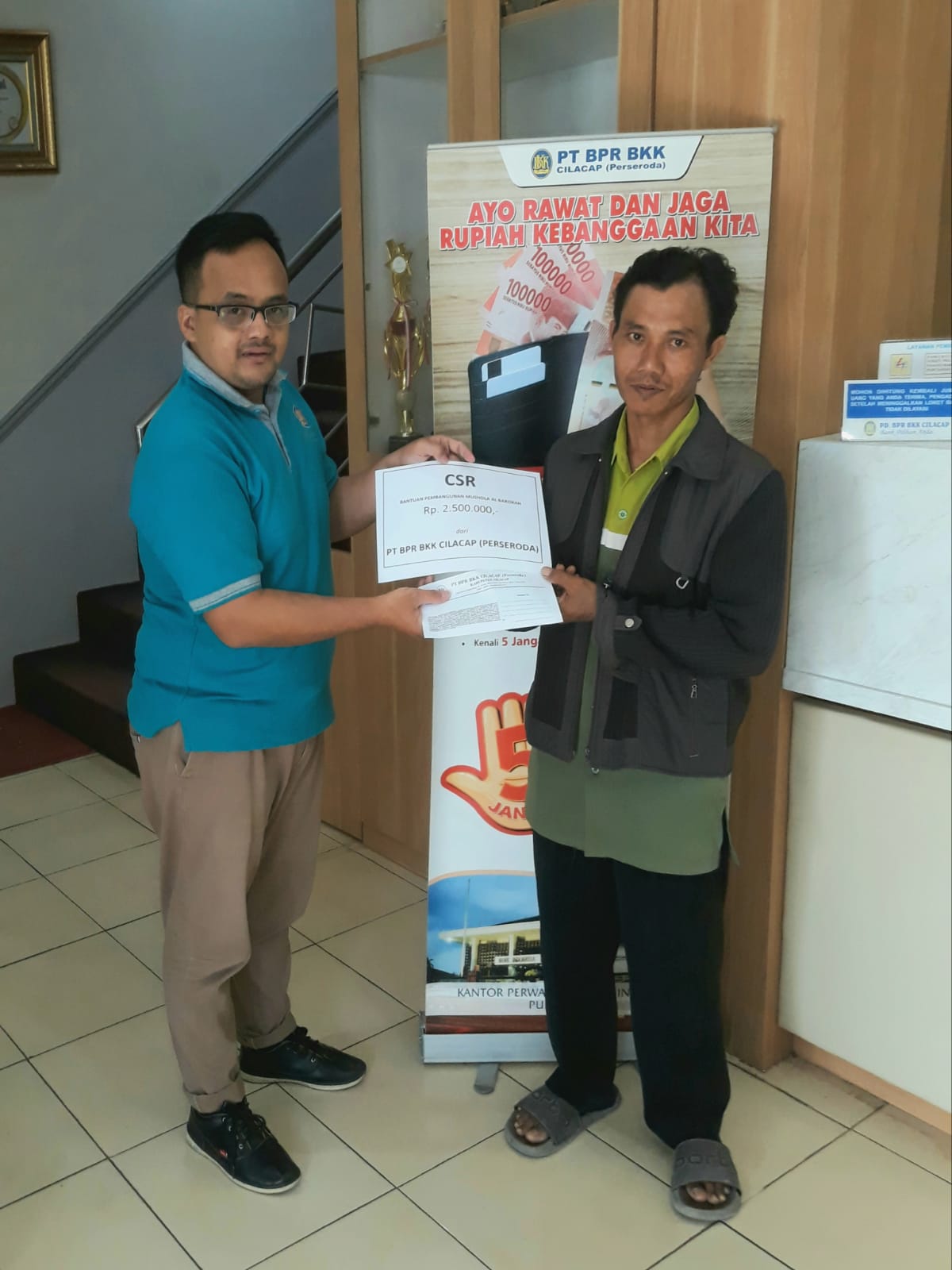 Panitia Pembangunan Mushola AL Barokah Slarang