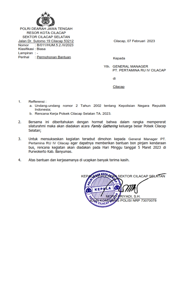 Polsek Cilacap Selatan