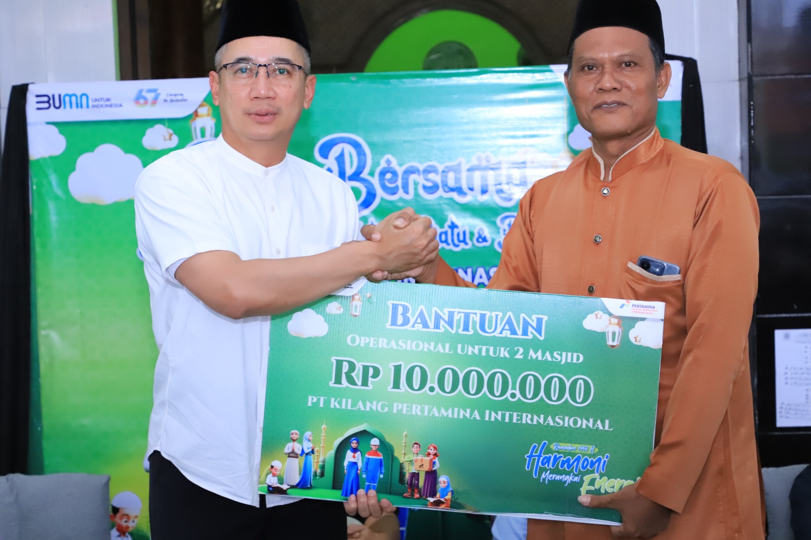 Santri, Yatim Piatu Dhuafa di Kelurahan Donan Kab. Cilacap