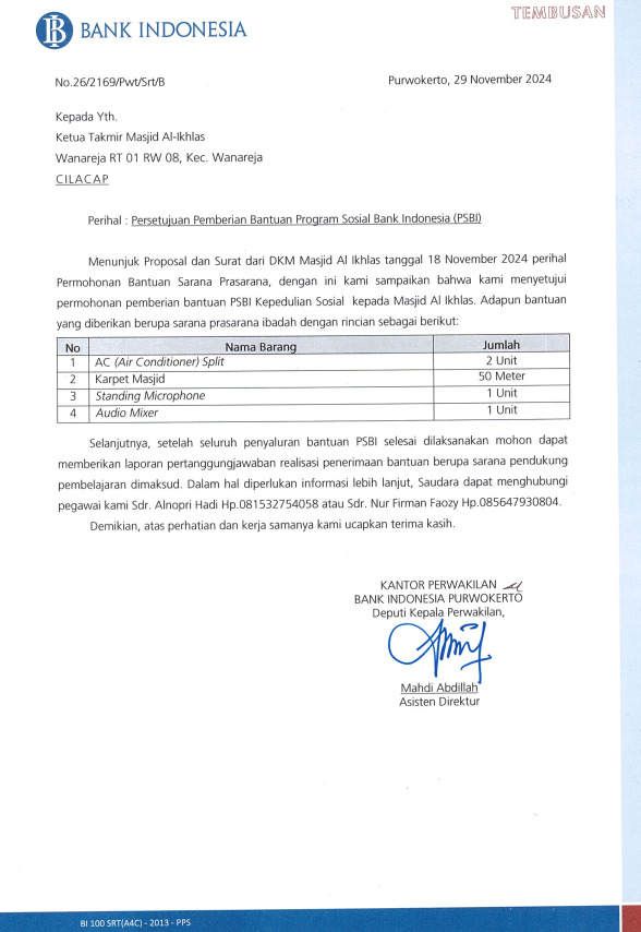 Masjid Al-Ikhlas Wanareja