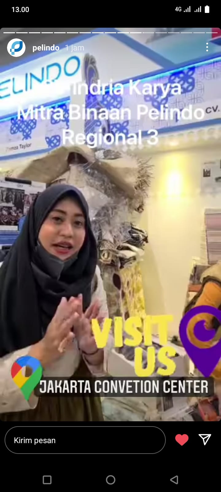 Mengikutsertakan Mitra Binaan Pada Pameran Inacraft