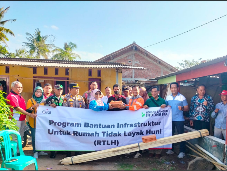 Perbaikan RTLH di 5 kecamatan sekitar pabrik dan tambang