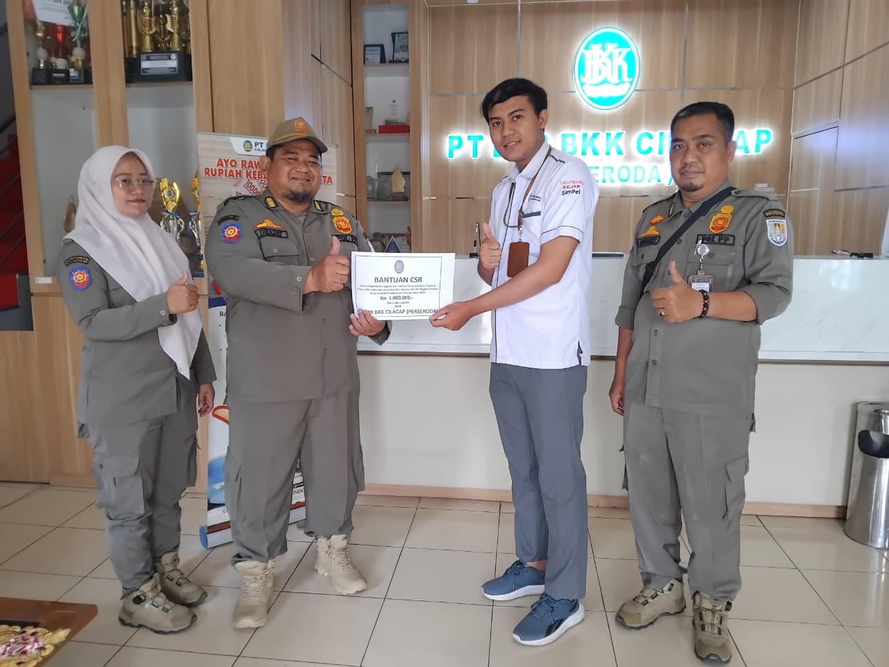 Panitia Peringatan Hari Jadi ke 76 Satpol PP, HUT Satlinmas ke 64 dan HUT Damkar Ke 107 Tingkat Provinsi Jawa Tengah di Kabupaten Cilacap Tahun 2026