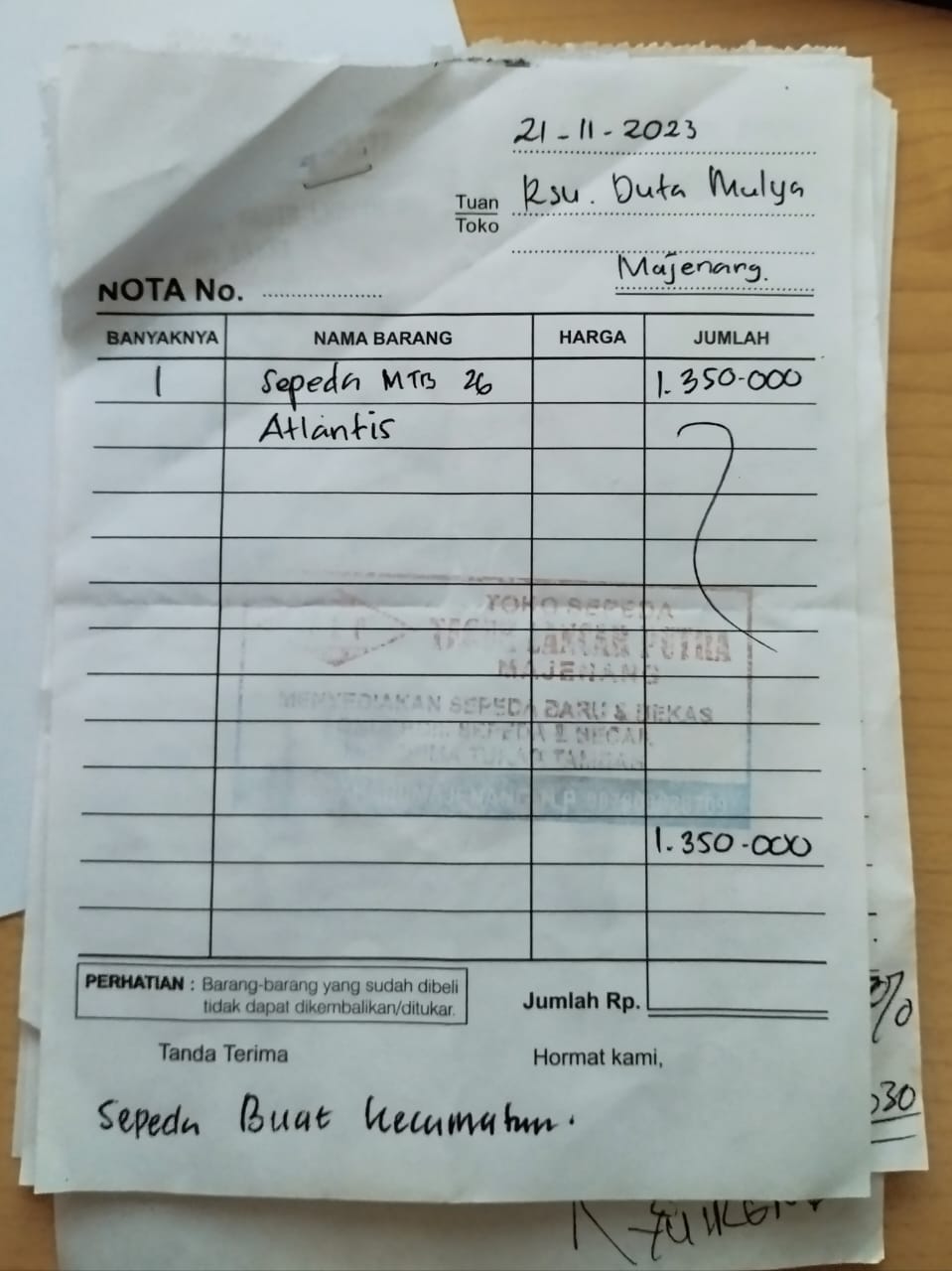 Panitia Peringatan HUT Ke-52 KORPRI, HUT Ke-78 PGRI dan HUT Ke-59 HKN tahun 2023 Kecamatan Majenang 