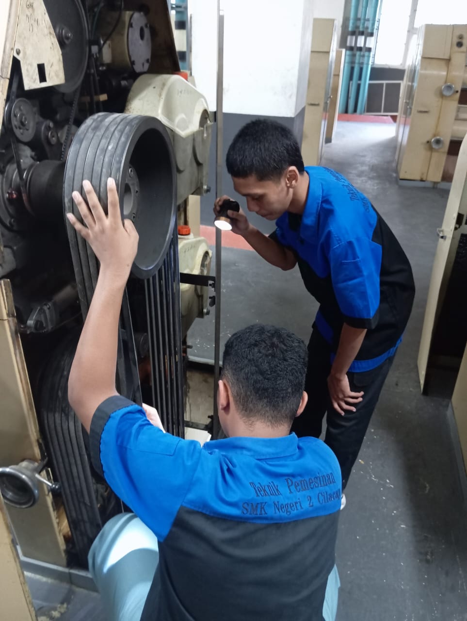 Siswa SMK Negeri 2 Cilacap