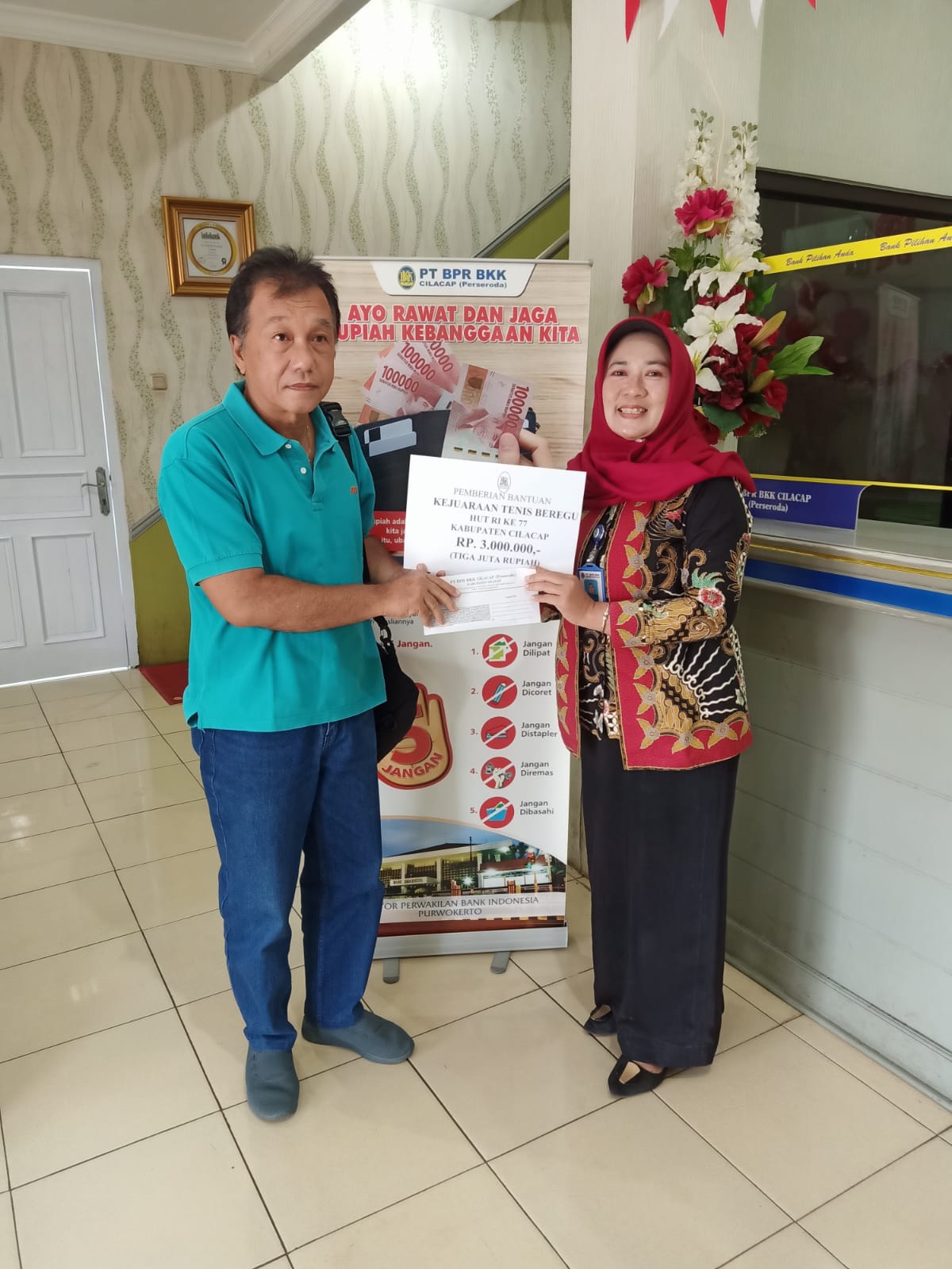 Masyarakat kelurahan Kebonmanis Kec. Cilacap Utara