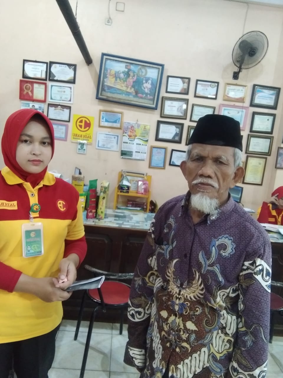 Marbot Masjid Al-Maruf Desa Sikampuh Kec. Kroya