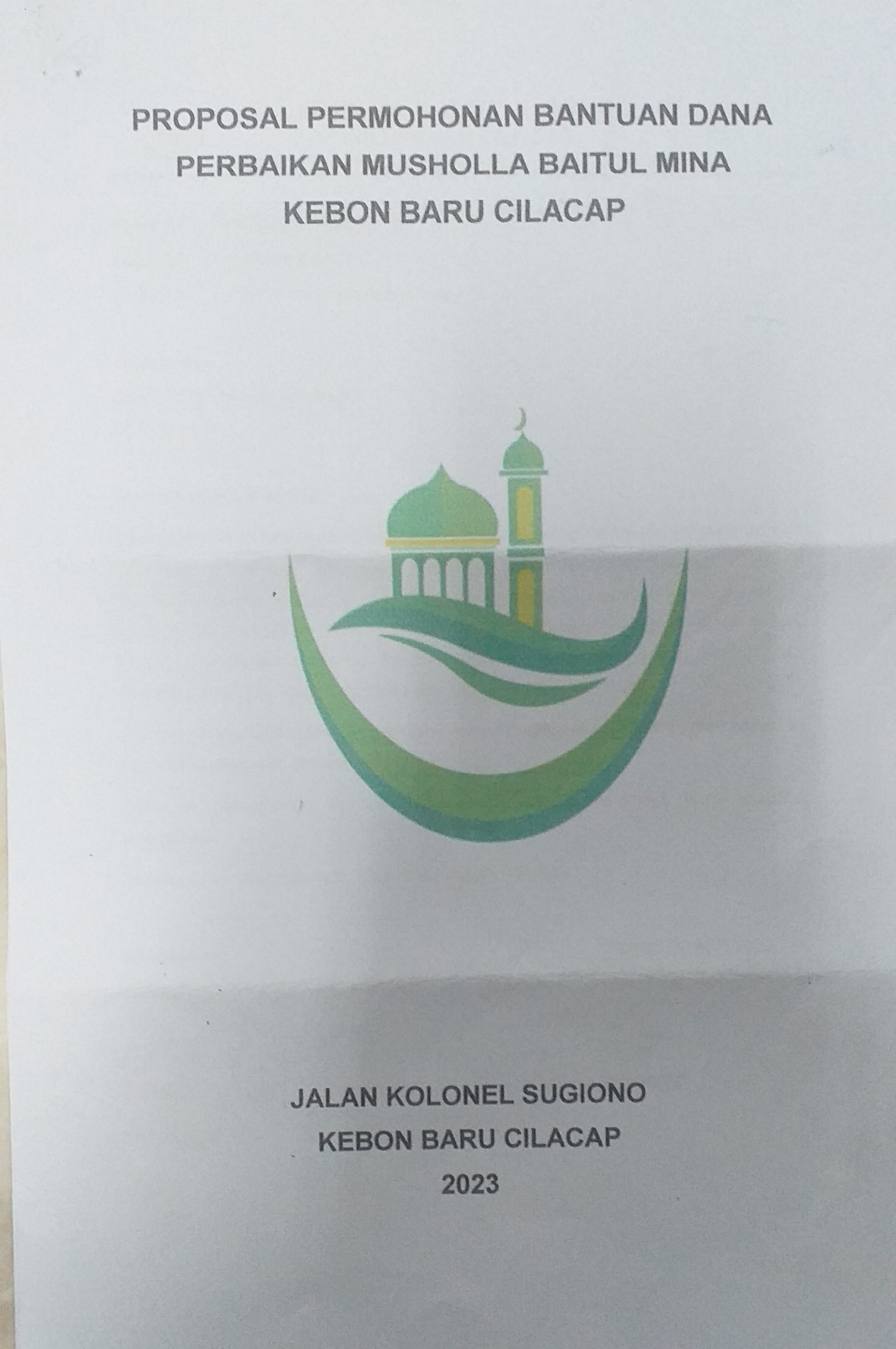 Perbaikan Mushola Baitul Mina, Kebon Baru, Cilacap