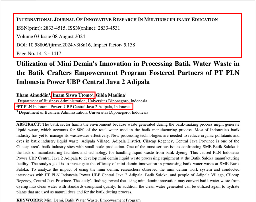 Kelompok Batik Seloka