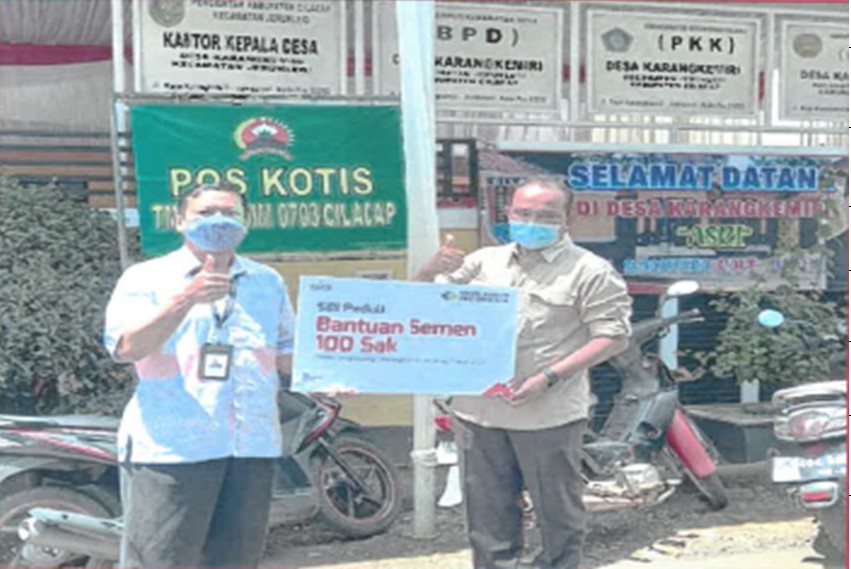 Semen TMMD Desa Karangkemiri, Jeruklegi