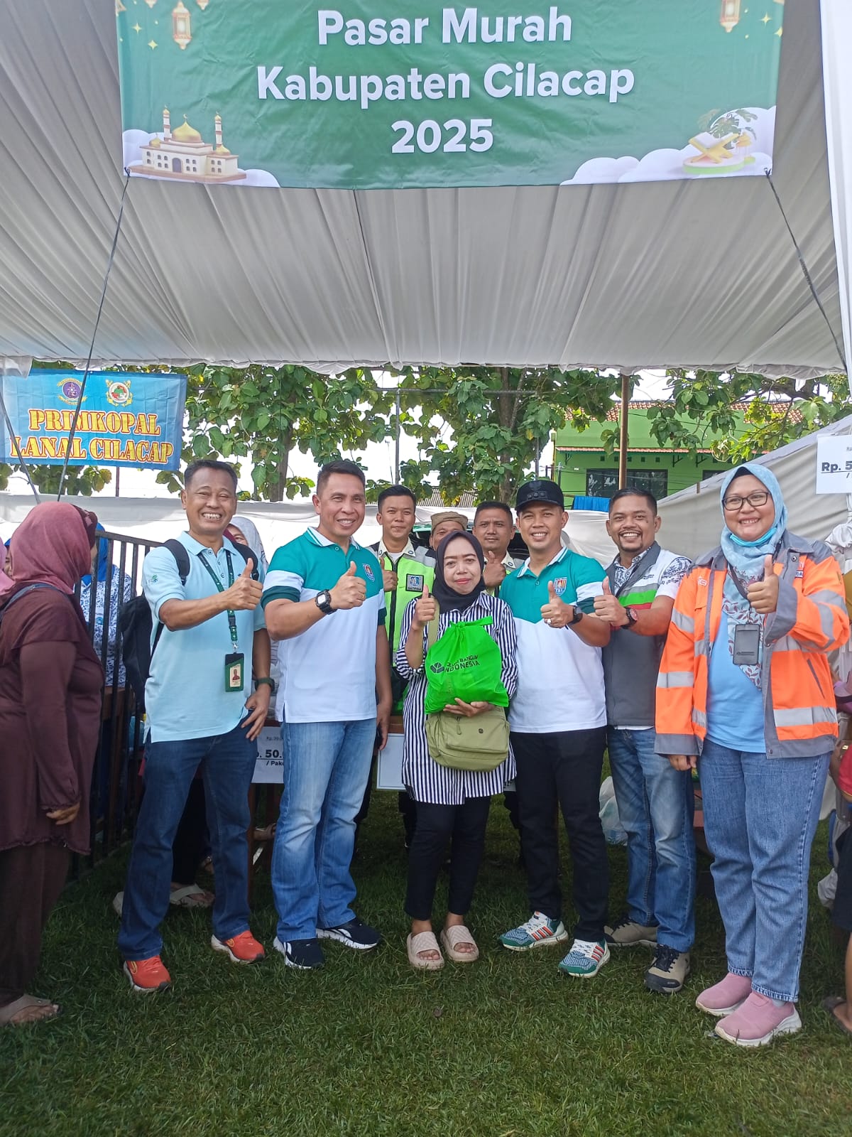 Dukungan Pasar Murah Kabupaten Cilacap