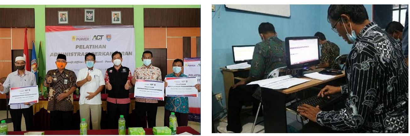 pelatihan Ms office Dasar Untuk perangkat desa 