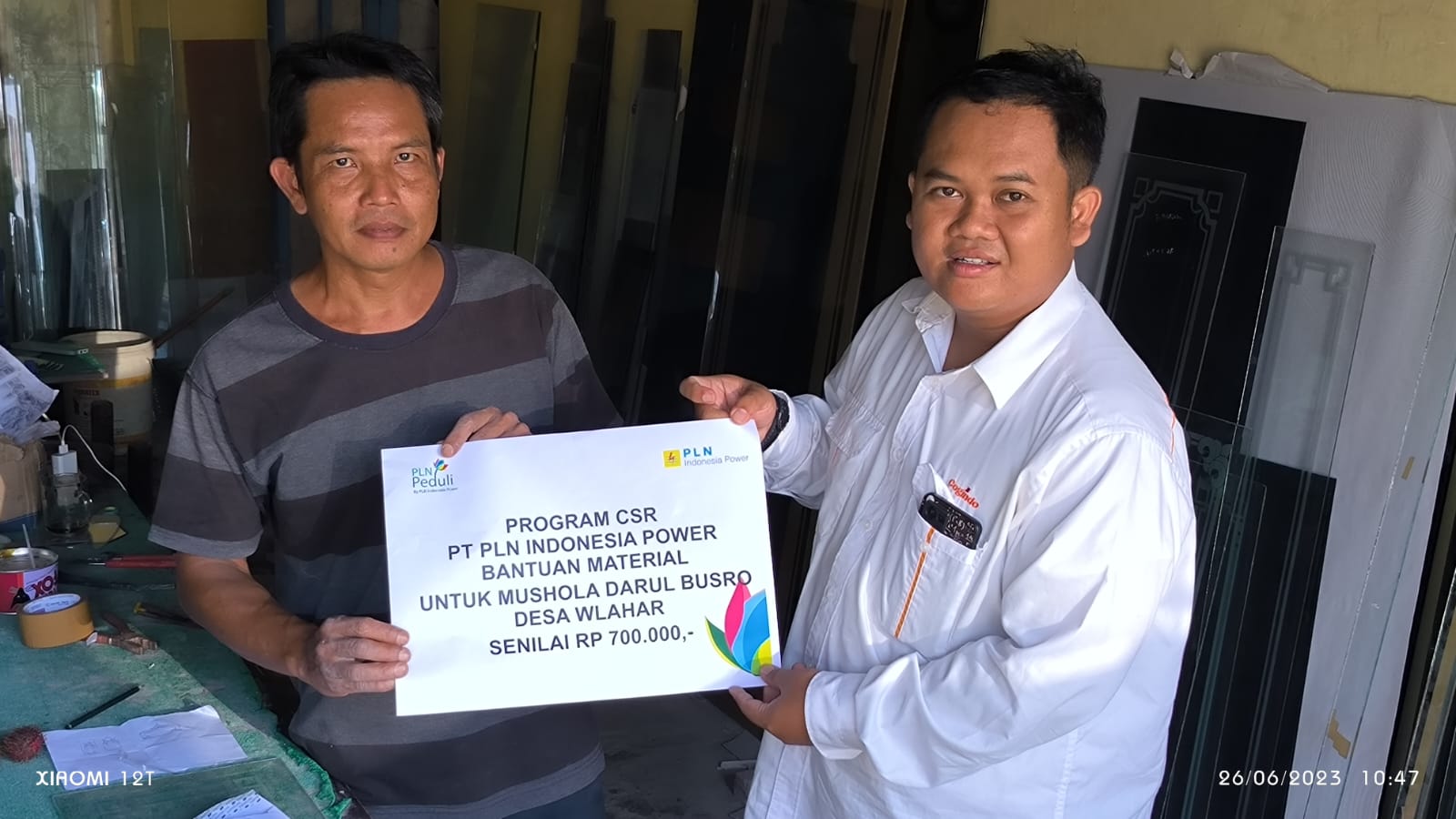 Mushola Desa Wlahar Kecamatan Adipala 