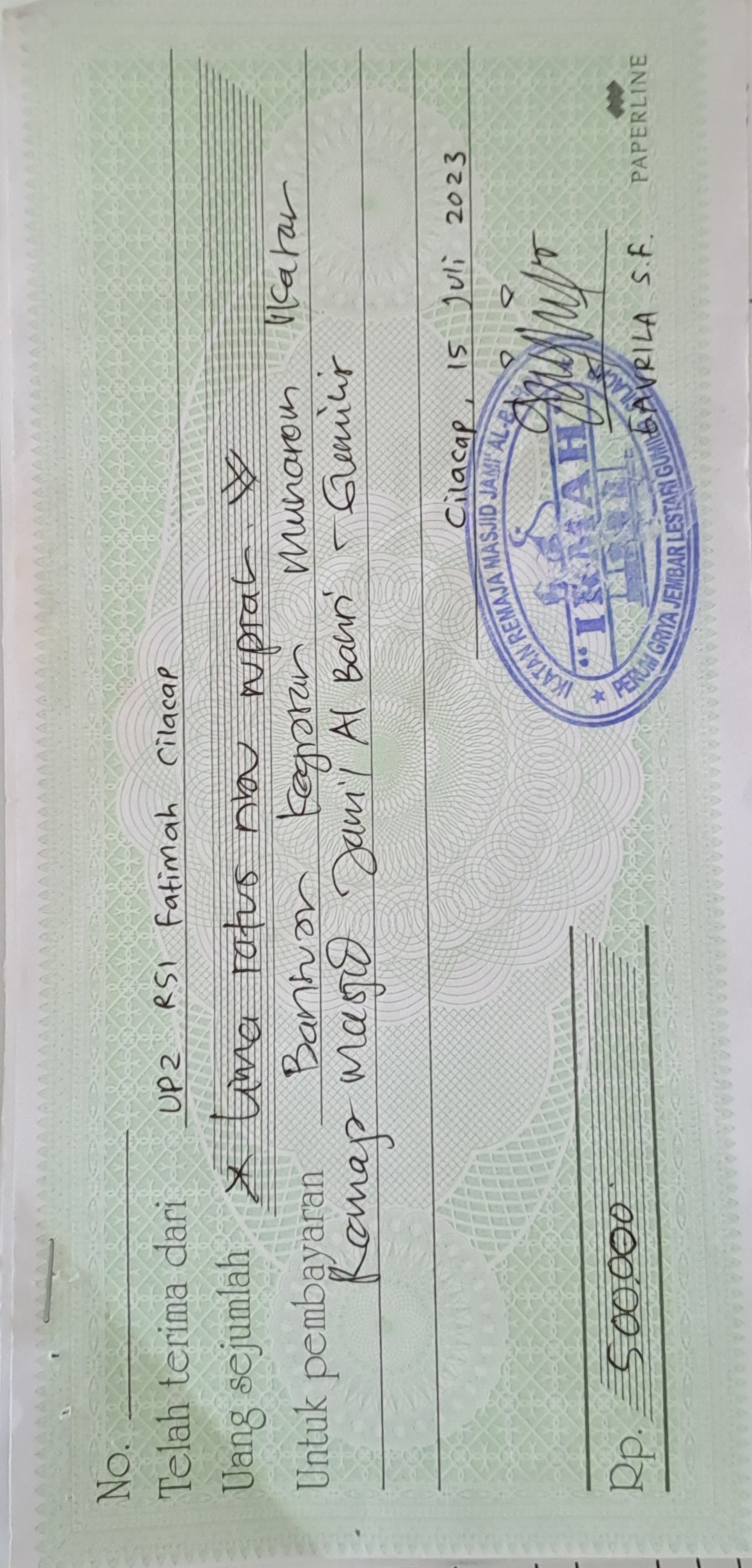 Masjid Jami Al Bahri Gumilir Kec. Cilacap Utara