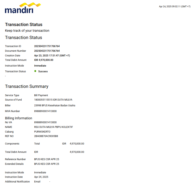Masyarakat kurang mampu yang tinggal di sekitar RSU Duta Mulya Majenang