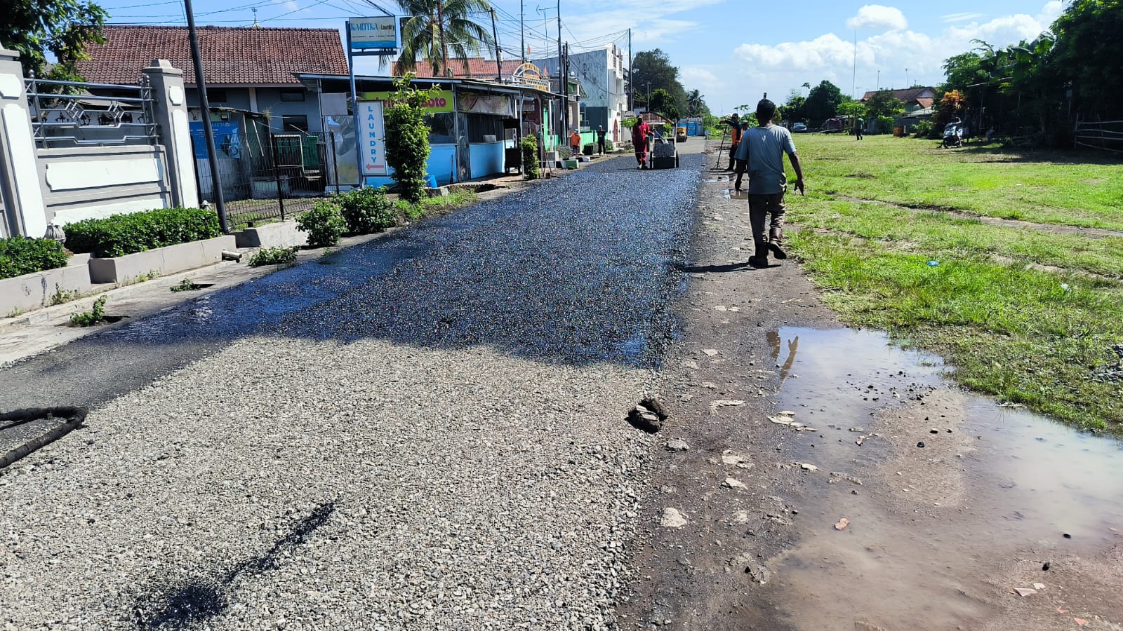 Jalan RW 21, Kelurahan Sidanegara