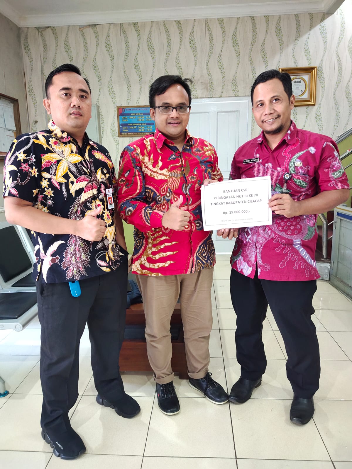 Panitia Peringatan HUT RI Ke 78 Tingkat Kabupaten Cilacap