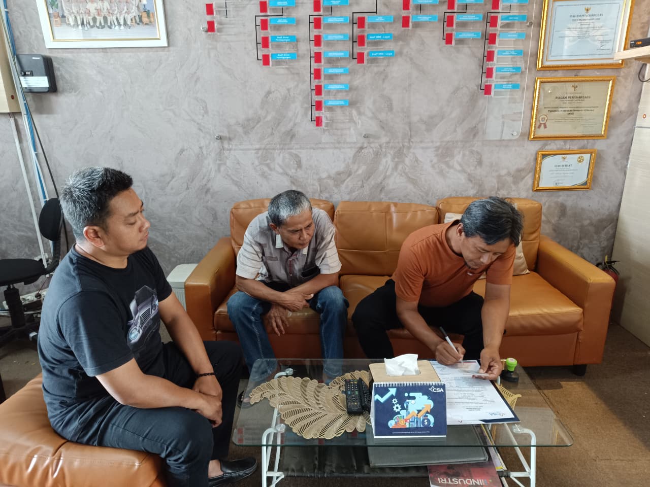 Panitia Peringatan HUT RI ke 80 di rt 01 rw 07 Desa Tritih Wetan Kecamatan Jeruk Legi Kabupaten Cilacap 