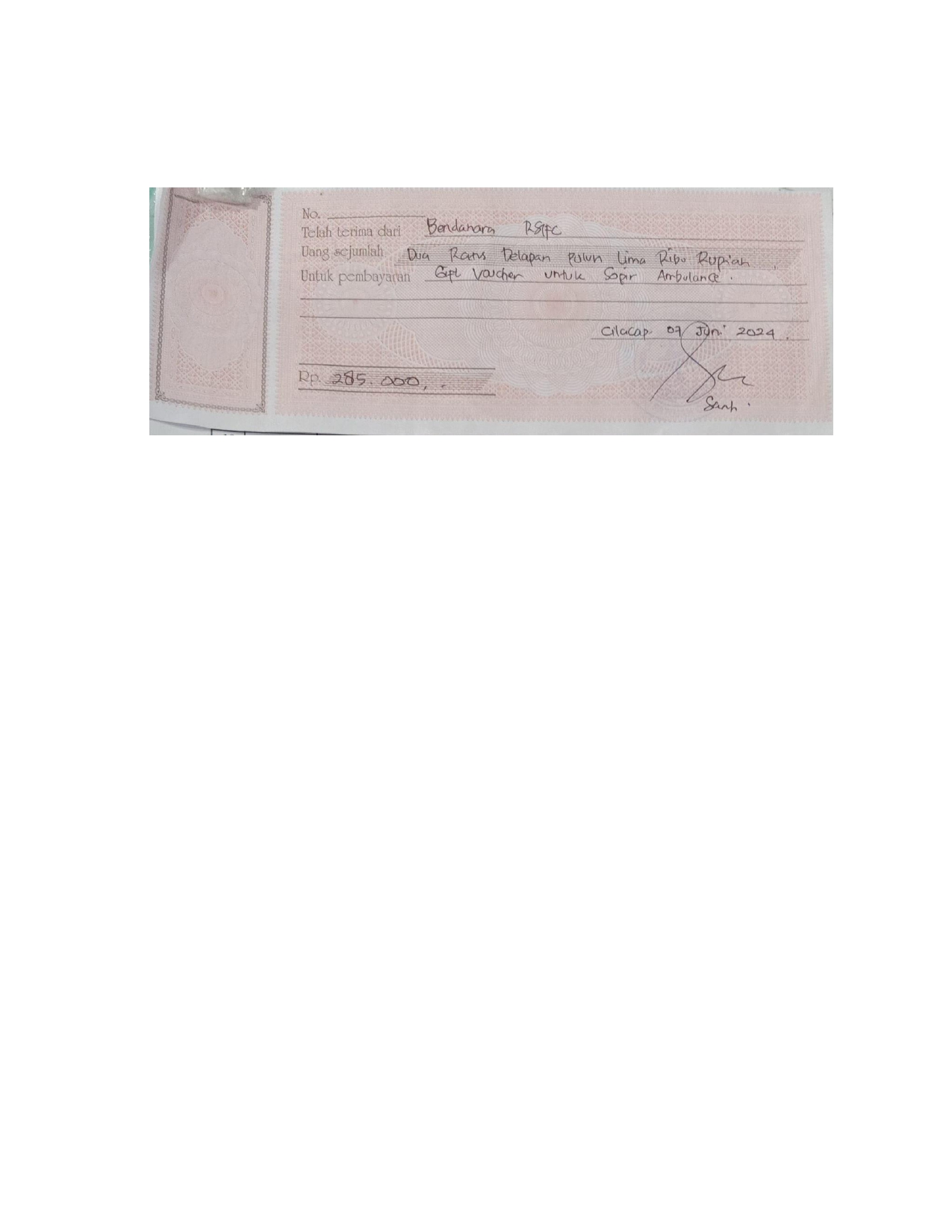 Driver Ambulans Pasien Haemodialisa