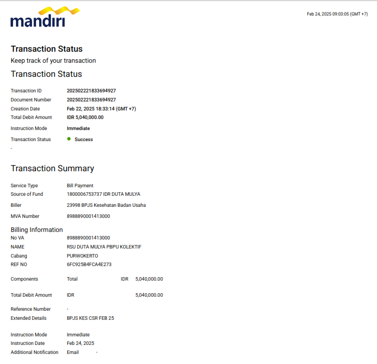 Masyarakat kurang mampu yang tinggal di sekitar RSU Duta Mulya Majenang