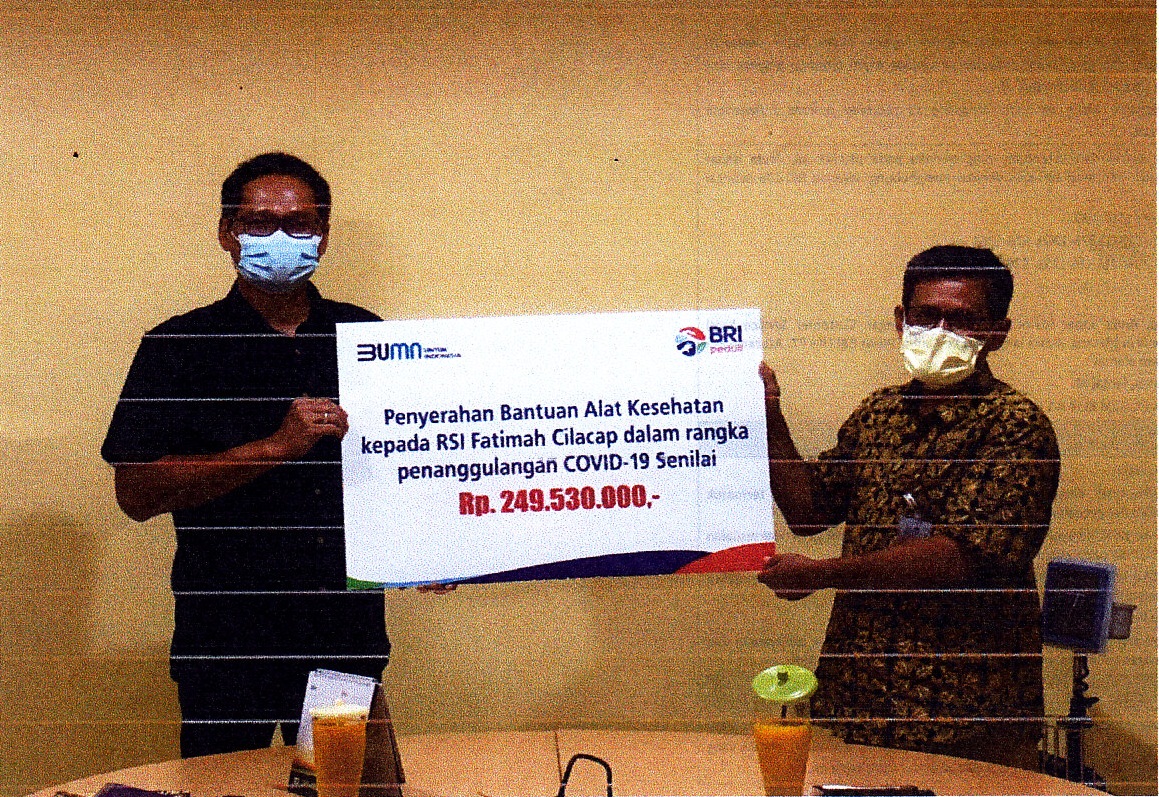 Bantuan sarana dan prasarana Kesehatan di RSI Fatimah Cilacap