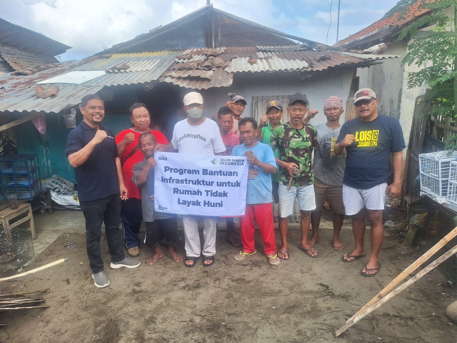 Perbaikan RTLH di 5 Kecamatan area sekitar Pabrik dan Tambang