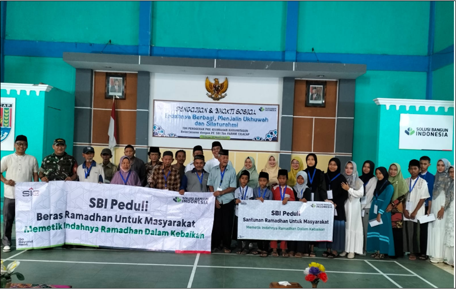 Masyarakat kurang mampu di sekitar pabrik SBI