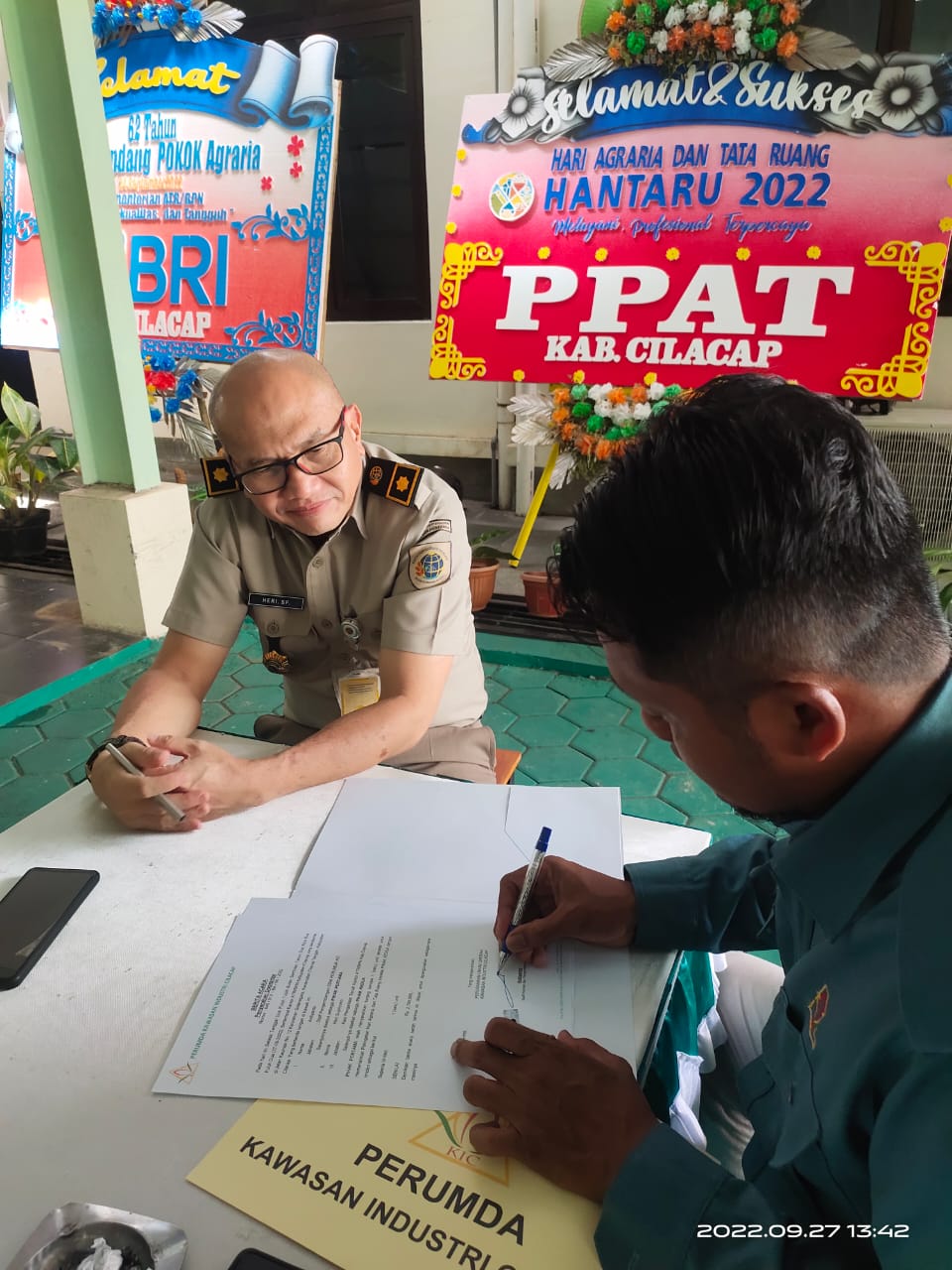 Badan pertanahan nasional kantor pertanahan Kabupaten Cilacap 