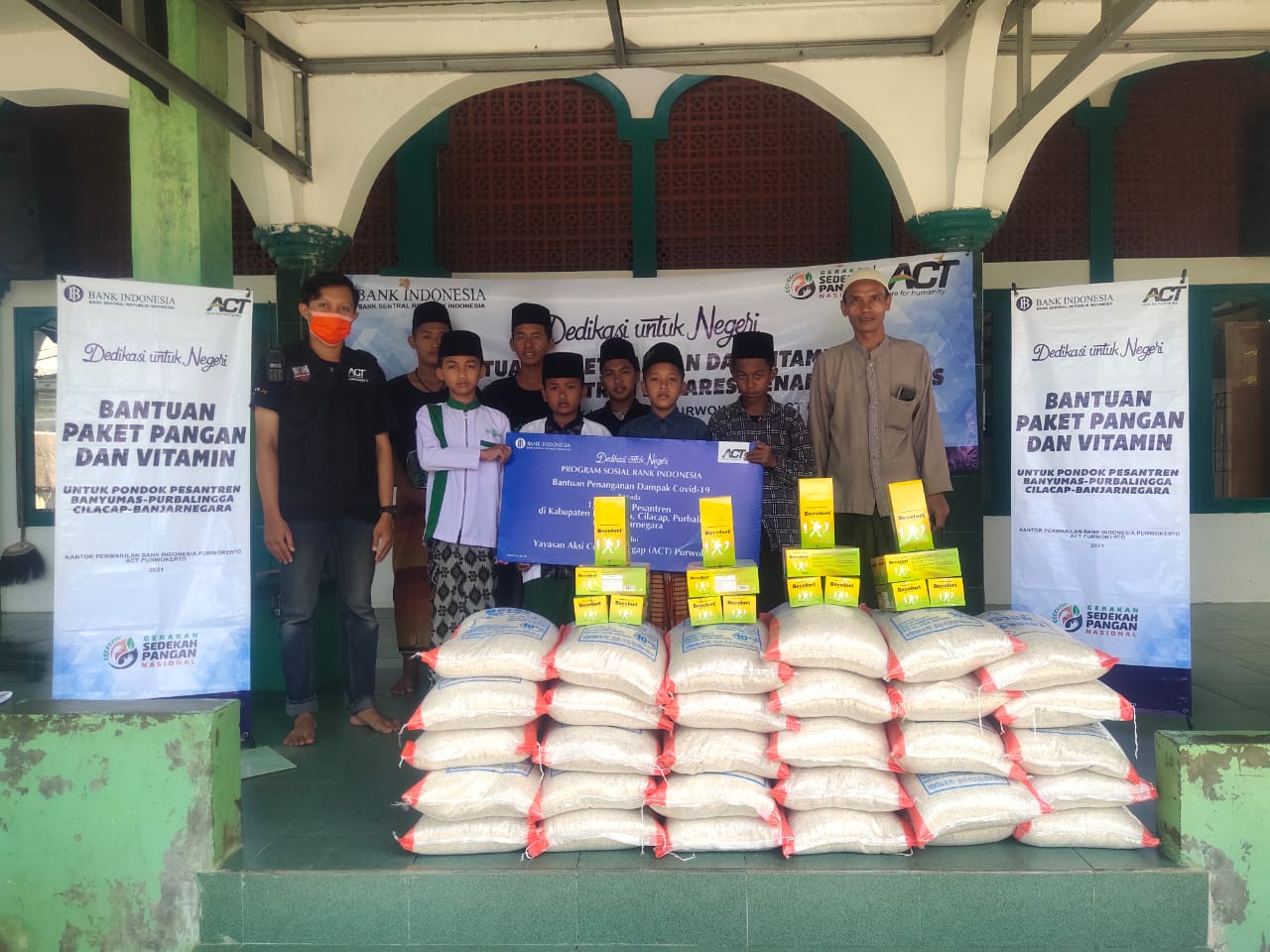 4 PONPES di Kabupaten Cilacap Melalui Yayasan Aksi Cepat Tanggap Purwokerto