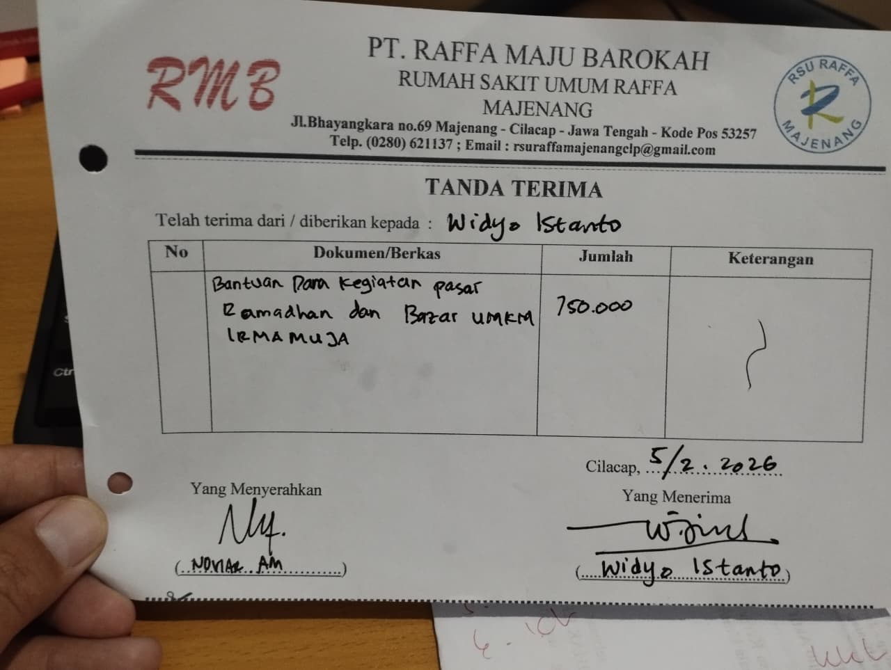 UMKM Ikatan Remaja Masjid Besar Mujahidin Majenang (IRMAMUJA)