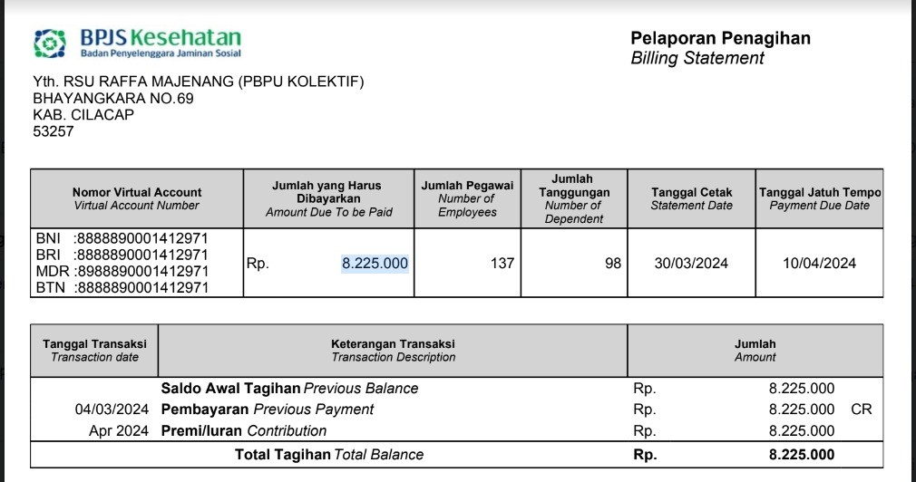masyarakat sekitar RSU Raffa Majenang